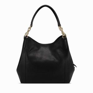 Nine West Channa Jet Set Shoulder Bag - Black - Ireland (DU5816903)